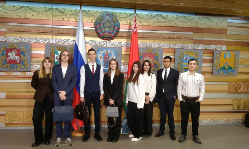 Студенты ИМОМИ посетили посольство Республики Беларусь в Москве